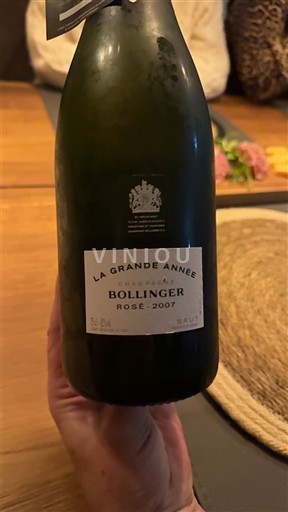 Šampanja Šampanjec Bollinger La Grande Année Rosé 2007