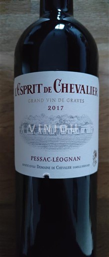 Bordeaux Pessac-Léognan Domaine Chevalier L'Esprit de Chevalier 2017