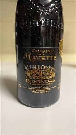 Thung lũng Rhône Gigondas Domaine La Mavette 2021