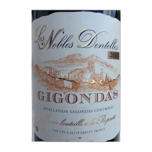 Rhônevallei Gigondas Domaine Pierre Amadieu les nobles dentelles Gigondas 2014