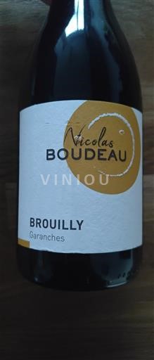 Beaujolais Brouilly Nicolas Boudeau Garanches Không niên vụ