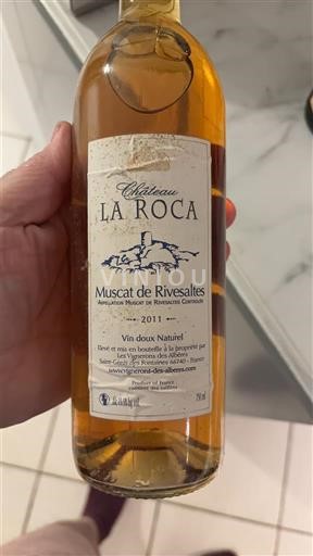 Roussillon Muscat de Rivesaltes Château La Roca 2011