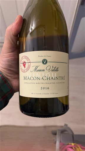 Bourgogne Mâcon và Mâcon-villages Maison Valette Vieilles vignes 2016