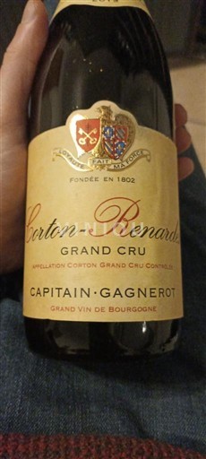 Bourgogne Corton-Renardes Grand Cru Capitain-Gagnerot 2019
