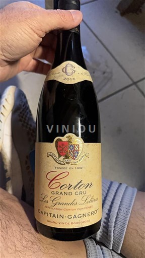 Bourgondië Corton Grand Cru Capitain-Gagnerot Les Grandes Lolières 2016