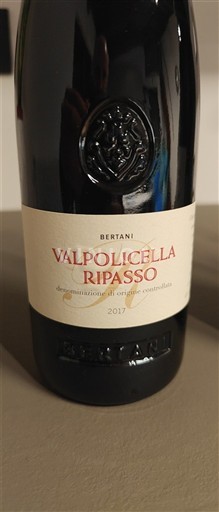 Vénétie Valpolicella Ripasso Bertani 2017
