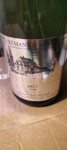 Alsace Crémant d'Alsace Thierry Brucker 2020