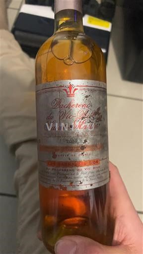 Bordeaux Sauternes Brulerie de Vieille Saint-Martin 2000