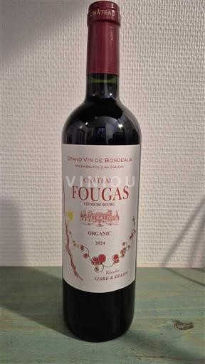 Bordéus Côtes-de-bourg Château Fougas Loire Sillon 2024