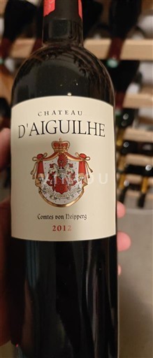 Bordeaux Castillon-côtes-de-bordeaux Château Aiguilhe 2012