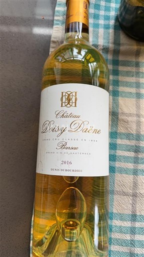 Bordeaux Barsac Grand Cru Château Doisy Daëne 2016