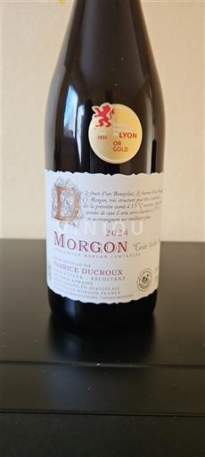 Beaujolais Morgon Fabrice Ducroux Grands-Veleys 2024