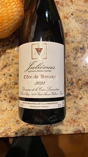 Beaujolais Juliénas Domaine La Cave Lamartine Côte de Bessay 2023