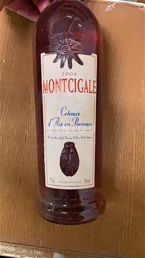 Provence Coteaux d'Aix-en-Provence Montcigale 2004
