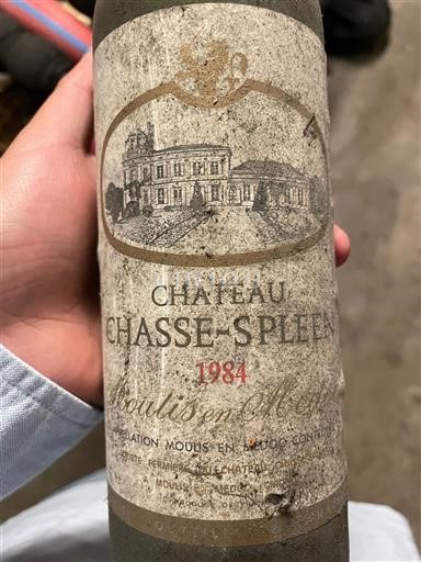 Vinos Rouge sec Château Chasse-Spleen 1984 Francia Burdeos Moulis-en-Médoc AOC