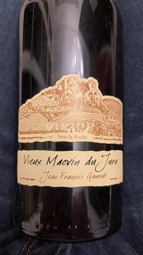 Jura Rượu Macvin-du-jura Jean François Ganevat Sous la Roche Không niên vụ