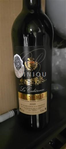 Provence Bandol La Cadiérenne 2010