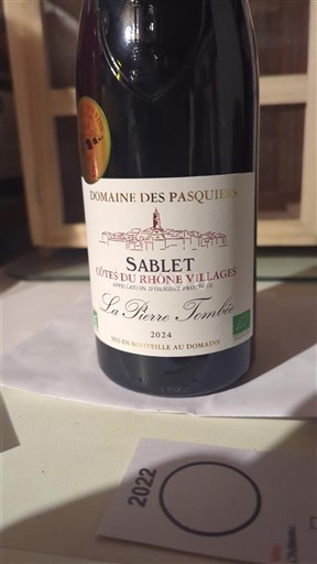 Rhônedalen Ospecificerad Domaine S Pasquiers La Pierre Tombée 2024