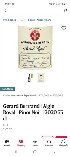 Languedoc Limoux Gérard Bertrand Aigle Royal 2020