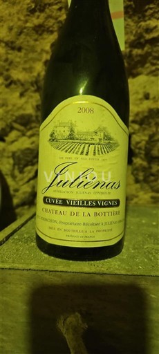 Beaujolais Juliénas Château de la Bottière - Vieilles vignes 2008