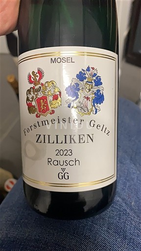 Mosel Grand Cru Forstmeister Geltz Zilliken Rausch 2023