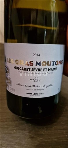 Valle della Loira Muscadet Sèvre et Maine Les Gras Moutons 2014