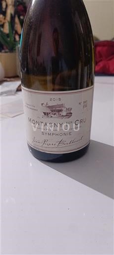 Bourgogne Montagny Premier Cru Jean-Pierre Berthenet Symphonie 2015