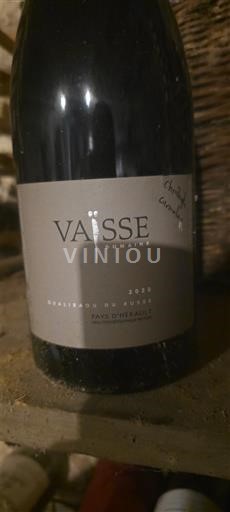 Languedoc Không được chỉ định Domaine Vaïsse Gaistrau du Suis 2020