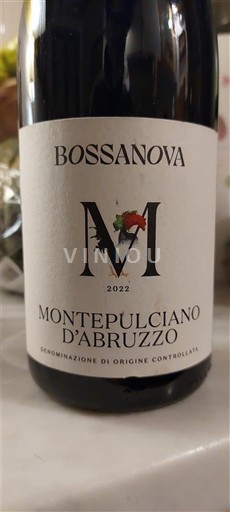 Abruzzerne Montepulciano d'Abruzzo Bossanova Montepulciano d'Abruzzo 2022