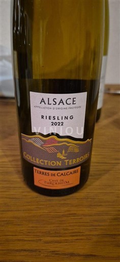 Alsácia Turckheim Collection Terroirs Terres de Calcaire 2022