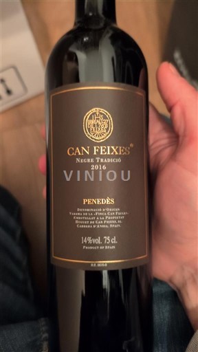 Catalonia Penedès Can Feixes Negre Tradició 2016