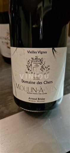 Beaujolais Moulin-à-vent Domaine S Chers Vieilles Vignes 2021
