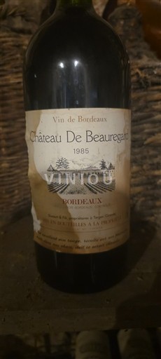 Burdeos Bordeaux Château Beauregard 1985