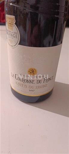 Thung lũng Rhône Côtes-du-rhône Cellier des Princes La Couronne du Prince 2017