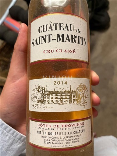 Provence Côtes-de-Provence Château Saint-Martin 2014