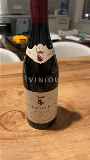 Langvedok Faugères Bardi d'Alquier La eMaison Jaune 2019