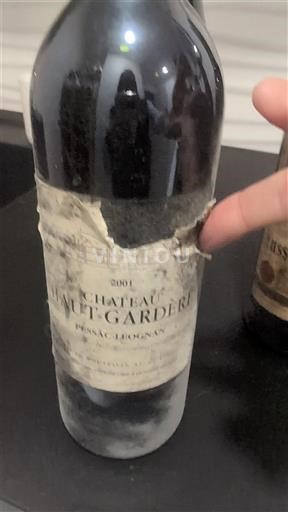 Bordeaux Pessac-Léognan Château Haut-Gardère 2001