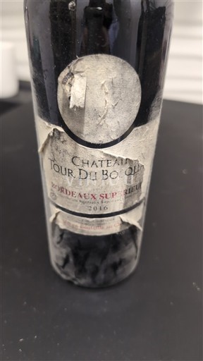 Bordeaux Bordeaux superiore Château Tour du Boquet 2016