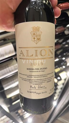 Castilien og León Ribera del Duero Alión 2019