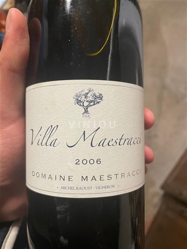 Corse Calvi Domaine Maestracci Villa Maestracci 2006