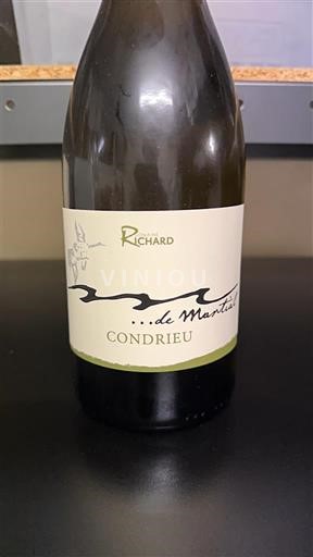 Thung lũng Rhône Condrieu Domaine Richard …de Manta 2023