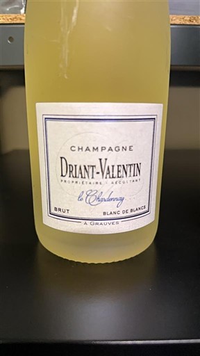 Champagne Driant-Valentin Le Chardonnay Icke årgångsbetecknad