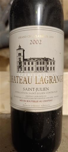 Bordeaux Saint-Julien Château Lagrange 2002