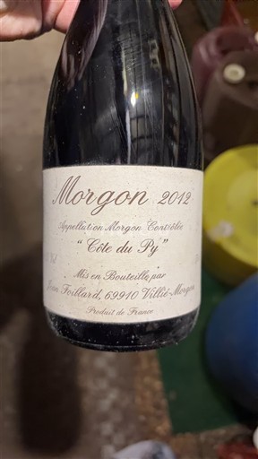 Beaujolais Morgon Jean Foillard Côte du Py 2012
