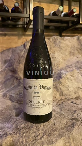 Thung lũng Rhône Côtes-du-rhône-villages Messire du Vignoble SEGURET 2018