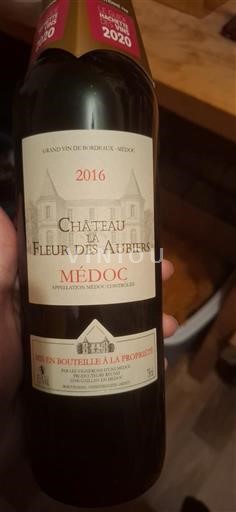 Bordeaux Médoc Château Fleur des Aubiers 2016