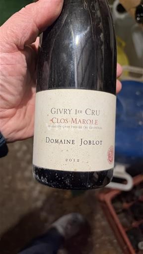 Bourgogne Givry Premier Cru Domaine Joblot Clos Marole 2012