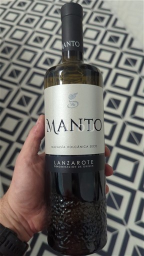 Verërat Blanc sec Malvasía Volcánica Seco Manto 2024 Spanjë Kanarie. Lanzarote DO