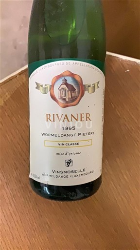 Luksemburška Mosela Vinsmoselle Wormeldange Pietert 1995