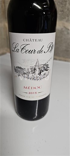 Bordoja Médoc Château La Tour De By (médoc - Rouge) 2015